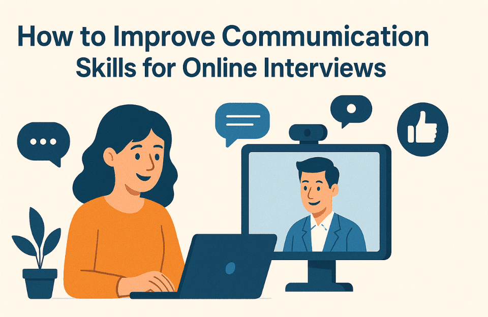 How to Improve Communication Skills for Online Interviews